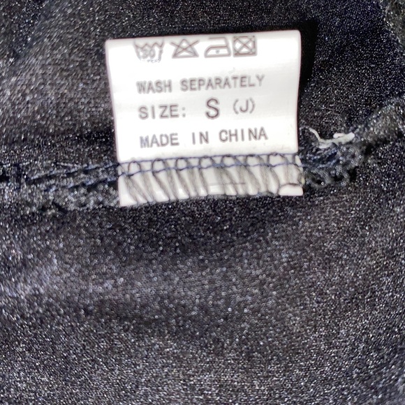 Vestidos Sexy Black Bodysuit Size Small - Picture 7 of 7